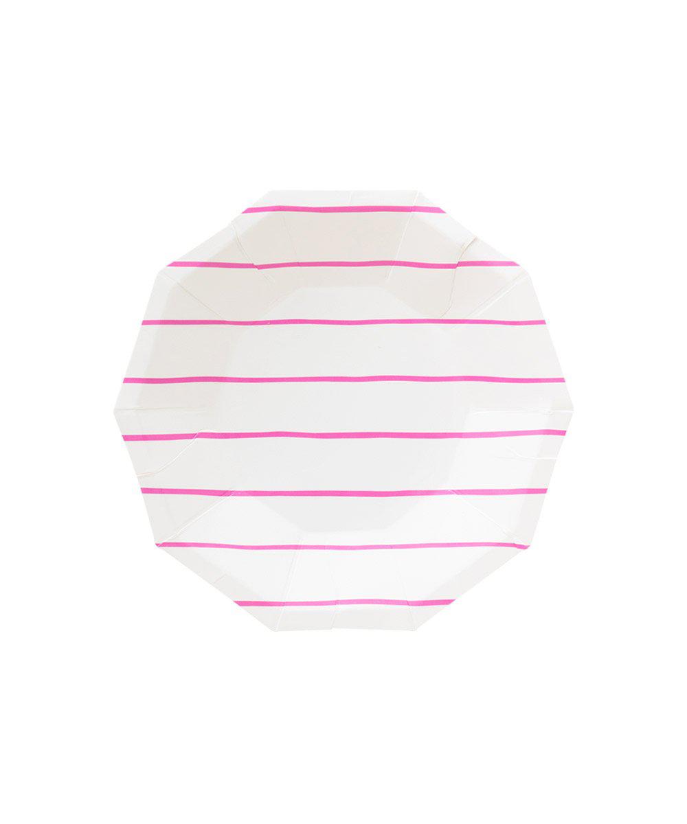 Frenchie Striped Plates (Small)