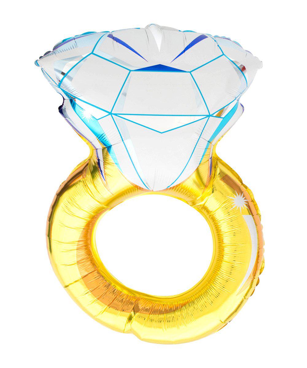 Mylar Diamond Ring Balloon