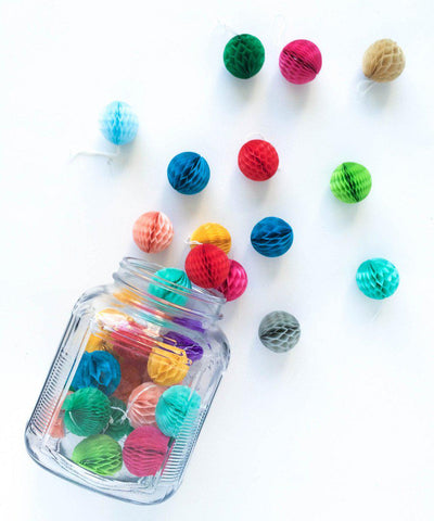 Honeycomb Mini Balls 2"